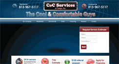 Desktop Screenshot of ccservicesoftampa.com